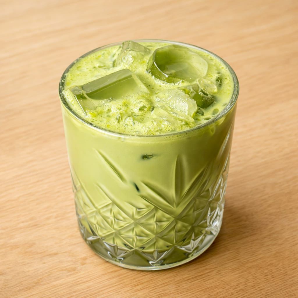 Iced Matcha Dream — JOIN bakery cold drinks, Al Qatif
